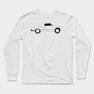 Kharmann Ghia Black Outline Long Sleeve T-Shirt